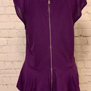 Jennifer Lopez Tops - Jennifer Lopez Zipper Back Top Jennifer Lopez Tops - Jennifer Lopez Zipper Back Top